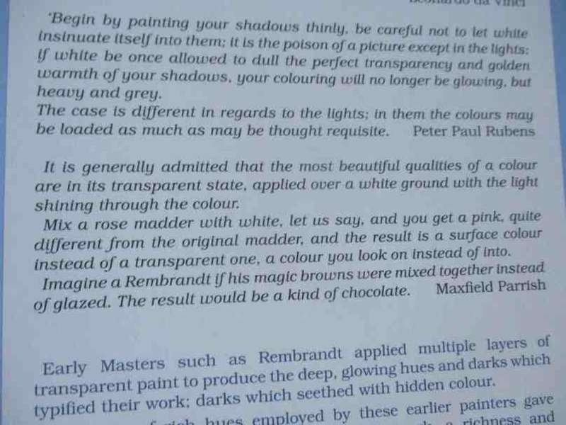 GLAZING - WITH AN EMPHASIS ON THE CRAFT OF PAINTING - MICHAEL WILCOX