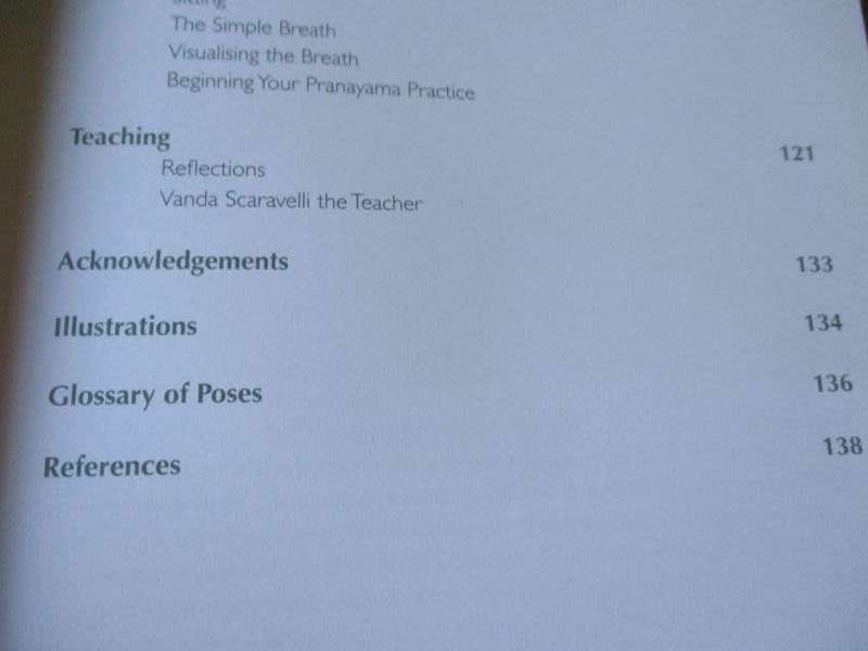 NOTES ON YOGA - THE LEGACY OF VANDA SCARAVELLI - DIANE LONG AND SOPHY HOARE