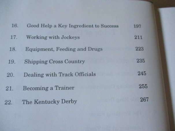 TRAITS OF A WINNER - THE FORMULA FOR DEVELOPING THOROUGHBRED RACEHORSES - CARL A NAFZGER