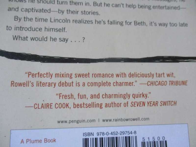 ATTACHMENTS - RAINBOW ROWELL