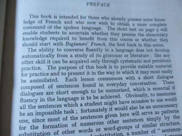 CONVERSATIONAL FRENCH - A COURSE FOR ADULTS - JOSEPH HARVARD
