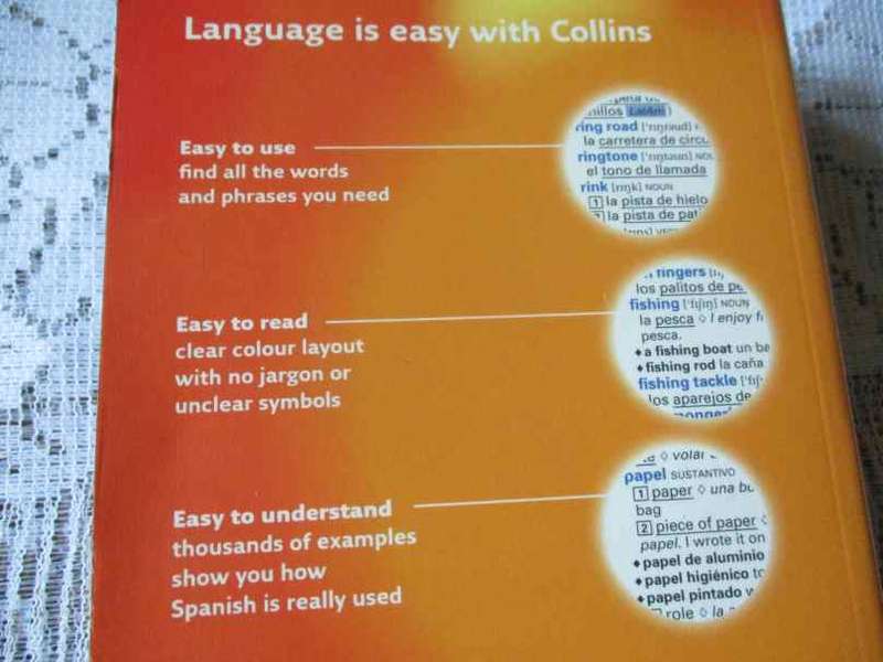 SPANISH DICTIONARY - COLLINS - THE EASIEST WAY TO START LEARNING SPANISH - COLLINS EASY LEARNING