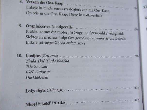 KLIEK MET XHOSA - n` XHOSA FRASEBOEK - BEVERLEY KIRSCH