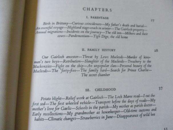 A HUNDRED YEARS IN THE HIGHLANDS - OSGOOD MACKENZIE
