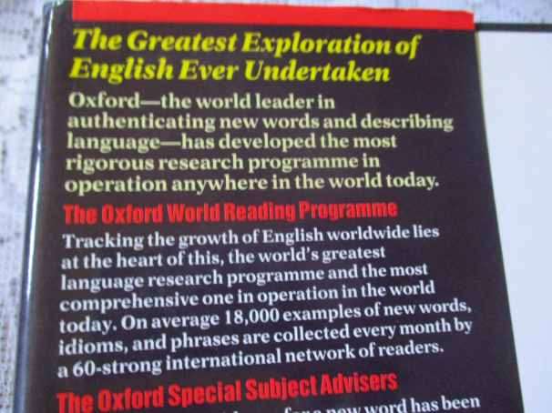 CONCISE OXFORD DICTIONARY - TENTH EDITION