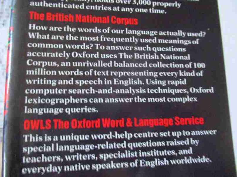 CONCISE OXFORD DICTIONARY - TENTH EDITION