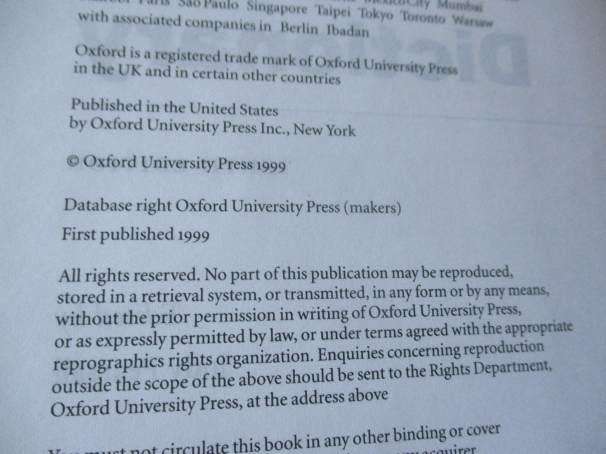 CONCISE OXFORD DICTIONARY - TENTH EDITION