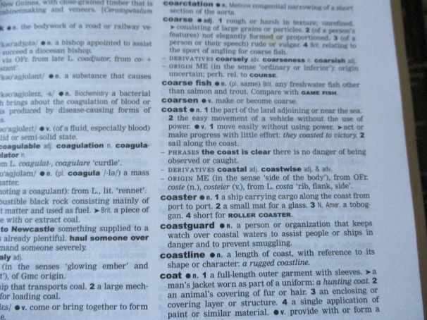 CONCISE OXFORD DICTIONARY - TENTH EDITION