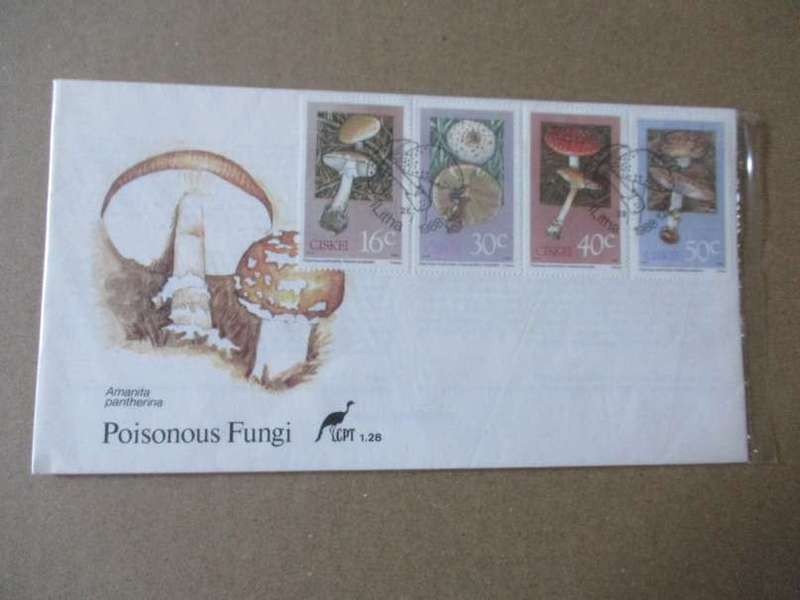 CISKEI 1988 - POISONOUS FUNGI - FDC 1.28