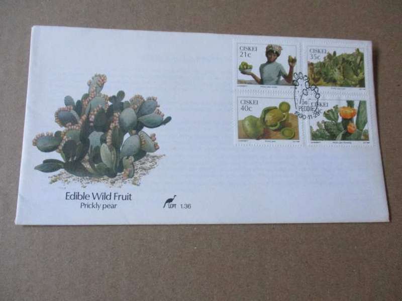 1990 CISKEI - EDIBLE WILD FRUIT FDC 1.36