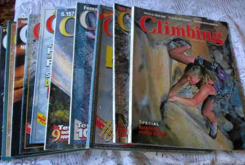 CLIMBING MAGAZINE X 10