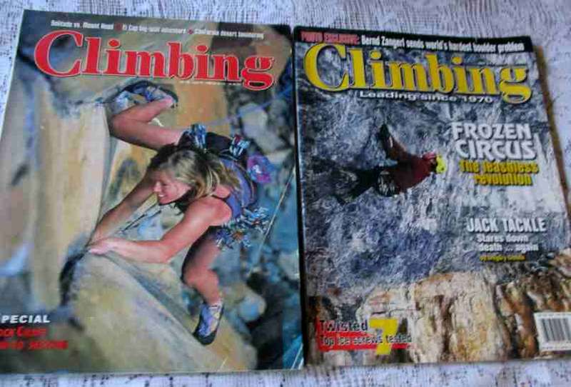 CLIMBING MAGAZINE X 10