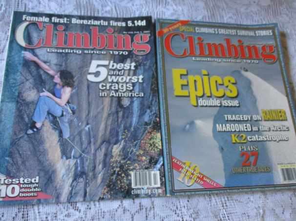 CLIMBING MAGAZINE X 10
