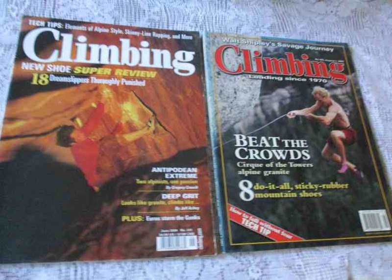 CLIMBING MAGAZINE X 10