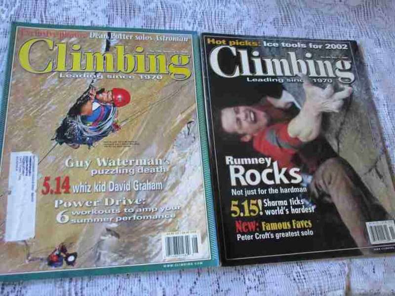 CLIMBING MAGAZINE X 10