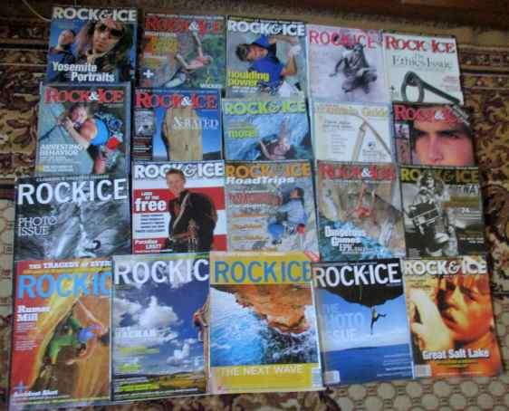 ROCK & ICE MAGAZINE x 20