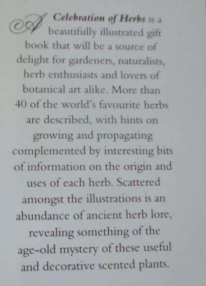 A CELEBRATION OF HERBS FOR THE SOUTH AFRICAN GARDEN & HOME - BARBARA HEY