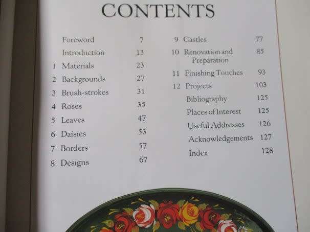 PAINT ROSES & CASTLES - TRADITIONAL NARROW BOAT PAINTING FOR HOMES AND BOATS - ANNE YOUNG
