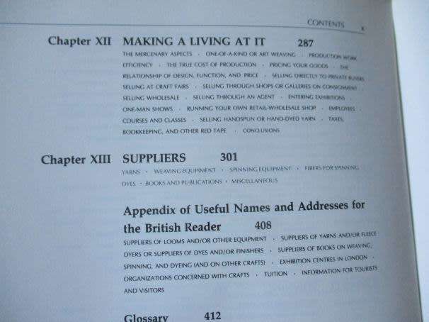 THE WEAVING, SPINNING, AND DYEING BOOK - RACHEL BRWON - SECOND EDITION