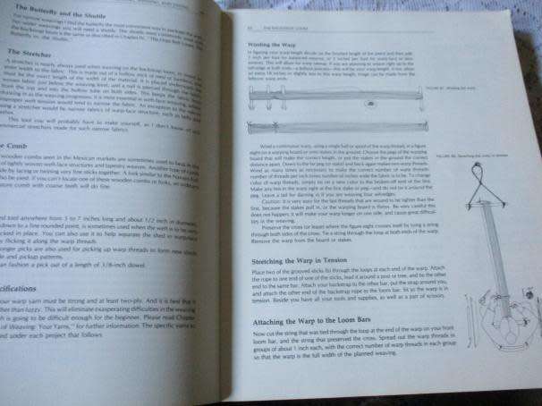 THE WEAVING, SPINNING, AND DYEING BOOK - RACHEL BRWON - SECOND EDITION