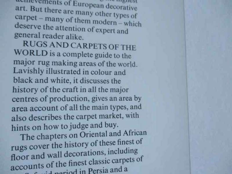 RUGS AND CARPETS OF THE WORLD - IAN BENNETT