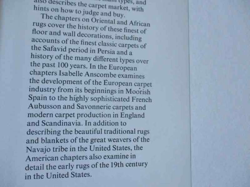 RUGS AND CARPETS OF THE WORLD - IAN BENNETT