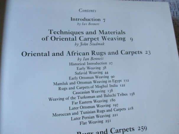 RUGS AND CARPETS OF THE WORLD - IAN BENNETT