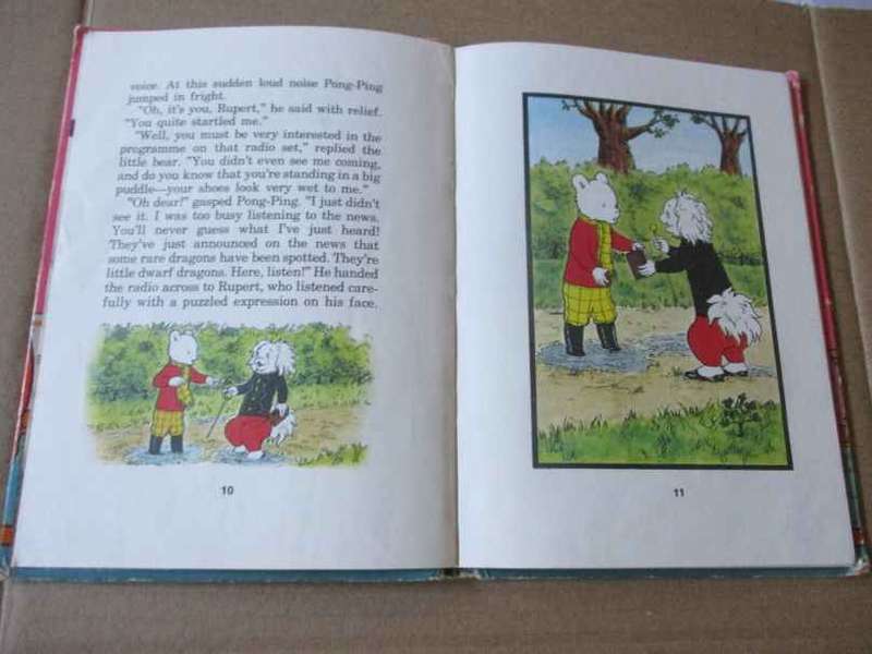 RUPERT AND THE SWIFT JOURNEY - RUPERT COLOUR LIBRARY