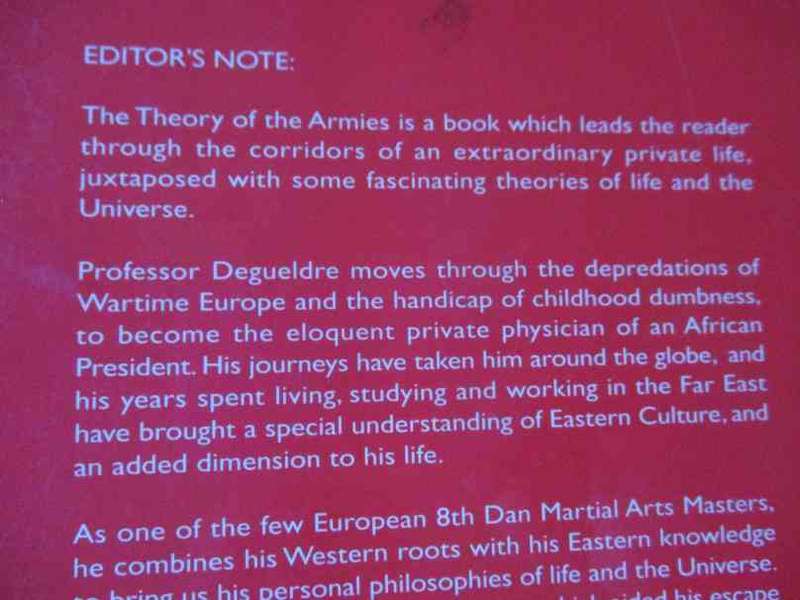 THE THEORY OF THE ARMIES - JEAN-CLAUDE DEGUELDRE - PROF OF CHINESE MEDICINE