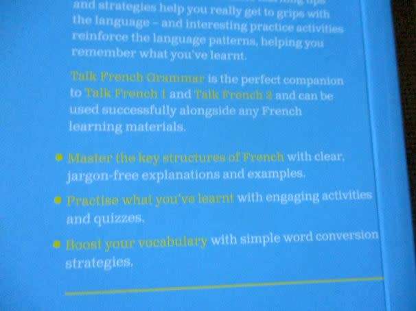 TALK - FRENCH GRAMMAR - YOUR ESSENTIAL GUIDE FOR LEARNING FRENCH - BBC