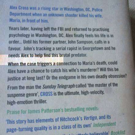 CROSS - JAMES PATTERSON