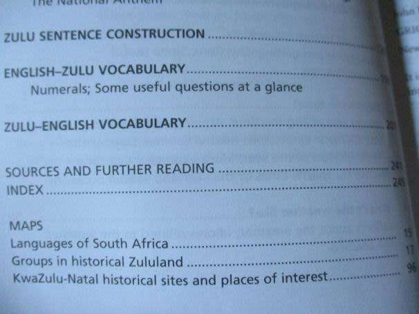 ZOOMING IN ON ZULU - A PHRASEBOOK - AND MUCH MORE - BEVERLEY KIRSCH