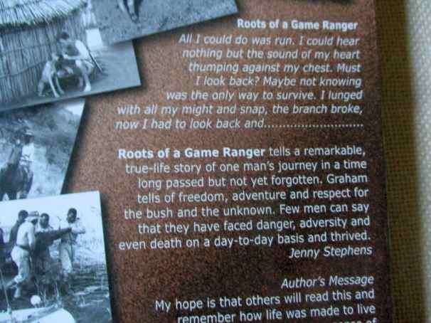 ROOTS OF A GAME RANGER - GRAHAM ROOT MKHONTO