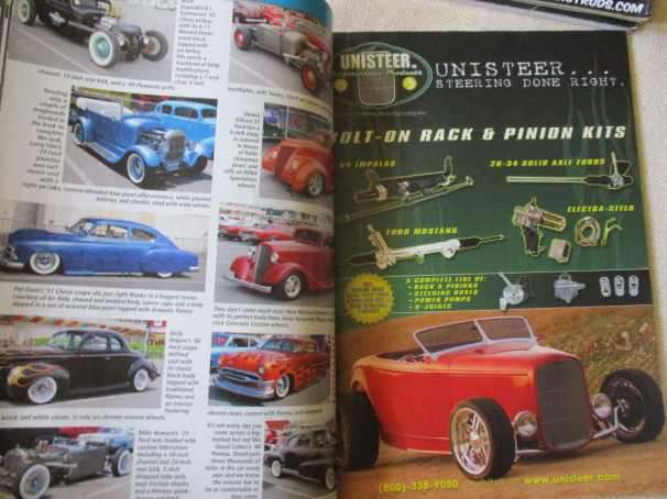 STREET RODDER MAGAZINE x 2 , OCT & DEC 2009