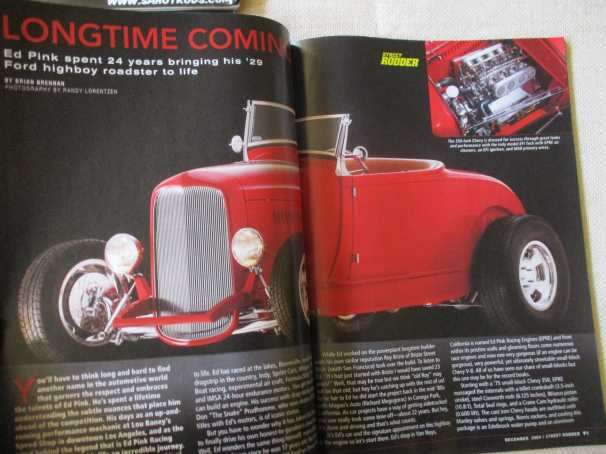 STREET RODDER MAGAZINE x 2 , OCT & DEC 2009