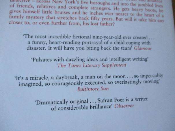 EXTREMELY LOUD & INCREDIBLY CLOSE - JONATHAN SAFRAN FOER
