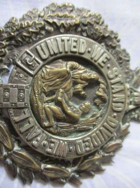Masonic THE ART & idealogy of the trade union emblem badge  1915 GEORGE TUTILL