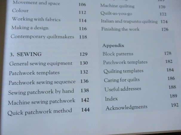 QUILTMAKING IN PATCHWORK & APPLIQUE - MICHELE WALKER