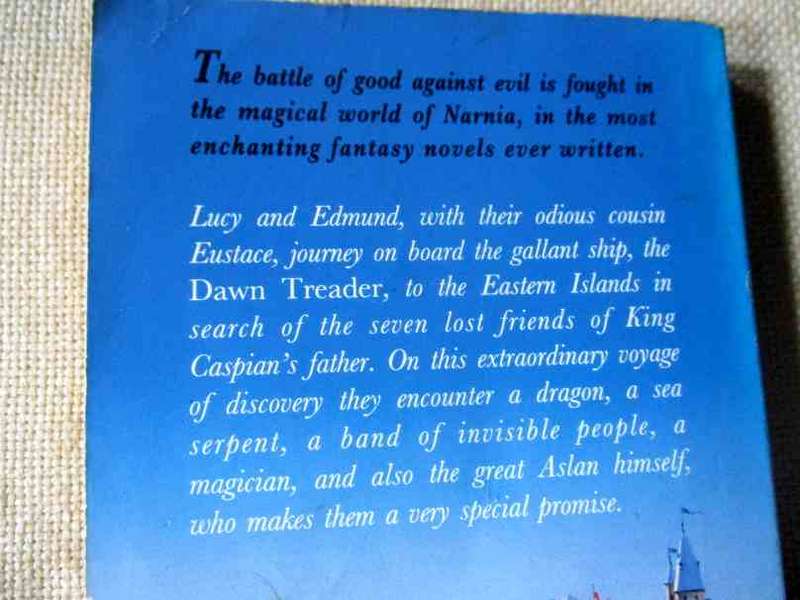 THE VOYAGE OF THE DAWN TREADER - THE CHRONICLES OF NARNIA - C.S. LEWIS