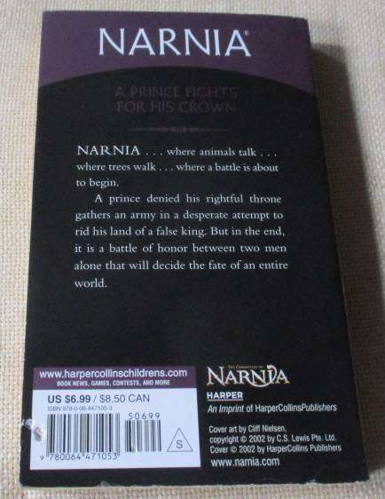 PRINCE CASPIAN - THE CHRONICLES OF NARNIA - C.S. LEWIS