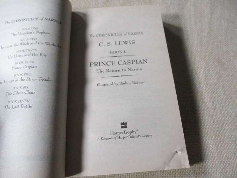 PRINCE CASPIAN - THE CHRONICLES OF NARNIA - C.S. LEWIS