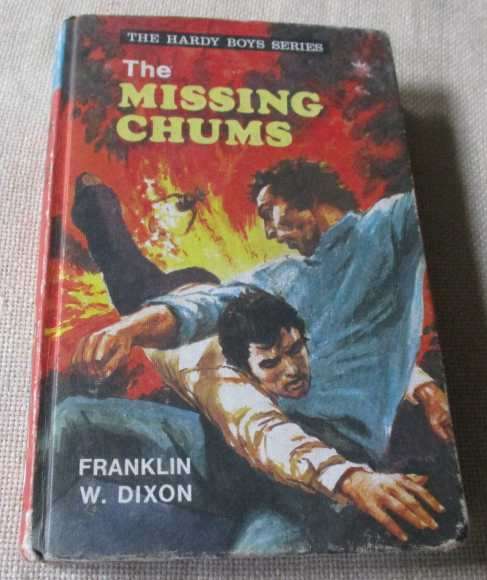 THE MISSING CHUMS - FRANKLIN W DIXON - THE HARDY BOYS SERIES NO 33 ( hardcover )
