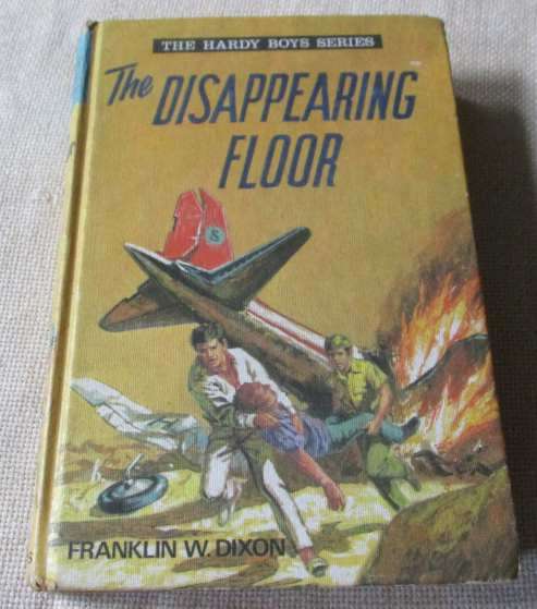 THE DISAPPEARING FLOOR  - FRANKLIN W DIXON - THE HARDY BOYS SERIES NO 5 ( hardcover )