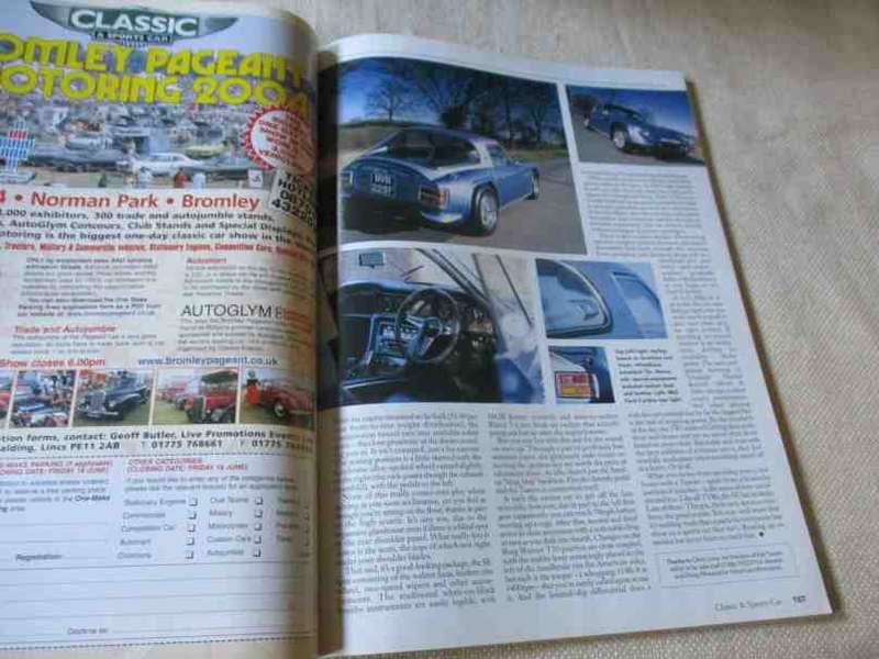 CLASSIC & SPORTS CAR MAGAZINE MAY 2004 ( TVR CEBERA, MG MIDGET, PORSCHE 356, MERCEDES 190 )