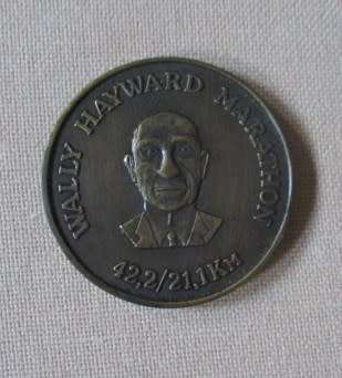 WALLY HAYWARD MARATATHON  - RUNNING MEDAL