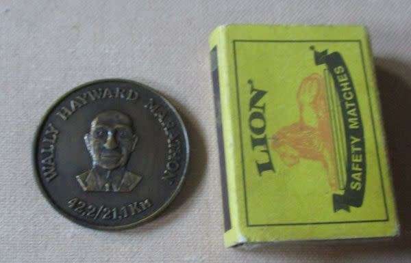 WALLY HAYWARD MARATATHON  - RUNNING MEDAL