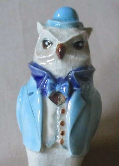 VINTAGE GENTLEMAN / DAPPER OWL - FIGURINE