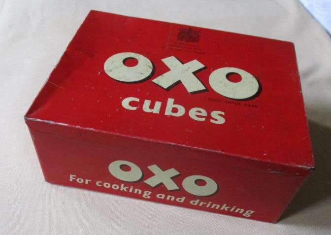VINTAGE OXO CUBES - TIN