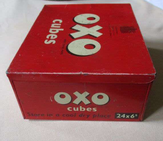 VINTAGE OXO CUBES - TIN