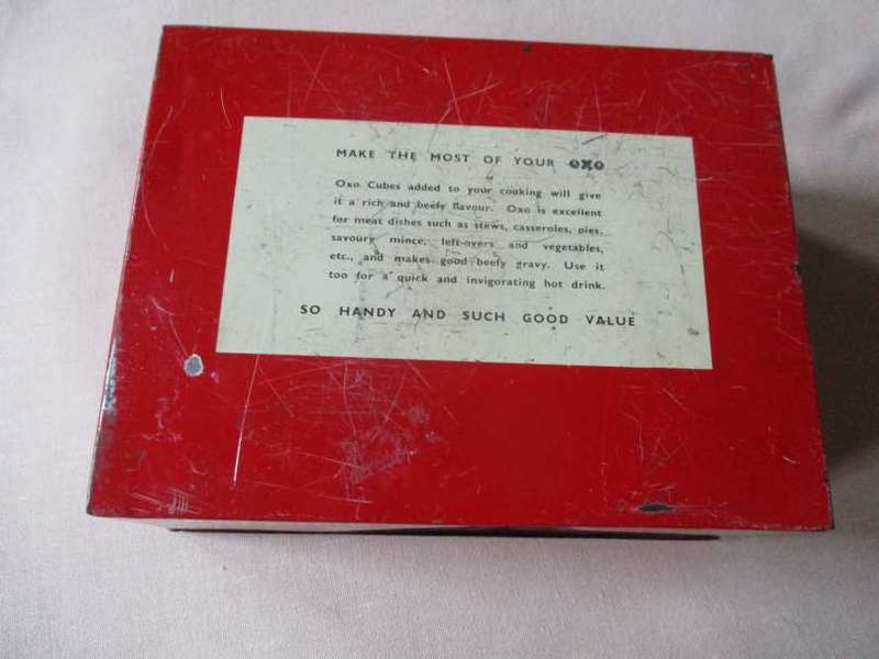 VINTAGE OXO CUBES - TIN